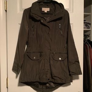 Michael Kors Missy Snap Front Anorak Jacket